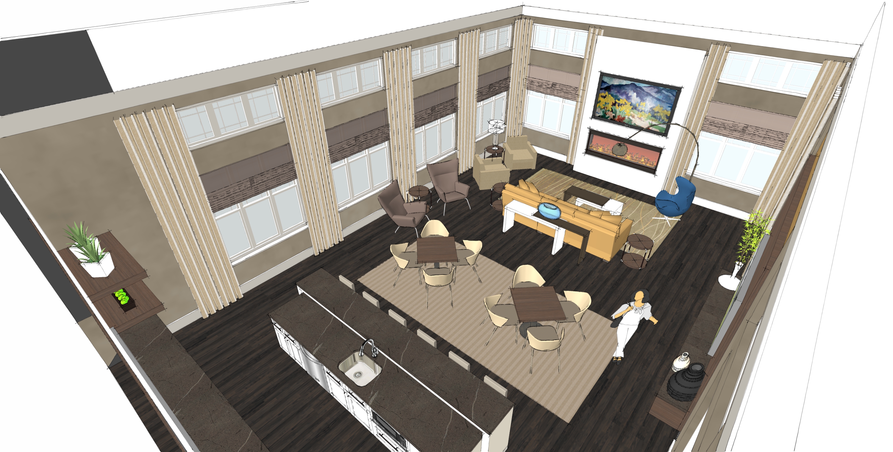 Bradley Park Club Interior 3